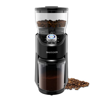 14 Ayarlanabilir Konik Çapak Kahve Öğütücü Espresso Kapsamlı Öğütme Ayarları