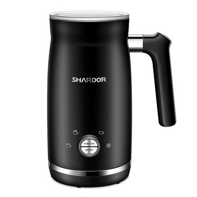 Elektrikli Espresso Süt Köpürtücü Isıtıcı Isı Siyah Ticari Süt Vapuru Makinesi