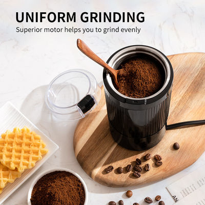 Mini Bıçak 200W El Kahve Çekirdeği Değirmeni 60g Elektrikli Kişisel Espresso Makinesi