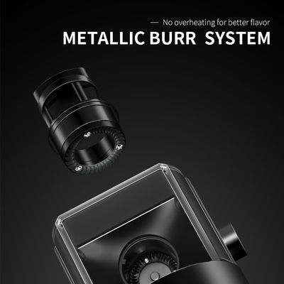 240g Kontrol Düğmesi Paslanmaz Çelik Çapak El Öğütücü Nespresso Ev Kahve Makinesi