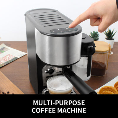 1450W Cappuccino Espresso Makinesi 240V 15 Bar Buharlı Kompakt Latte Makinesi