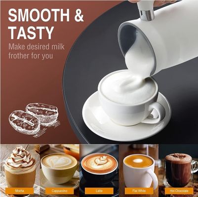 150ML Espresso Süt Köpürtücü Çırpma Çırpma Ergonomik Tasarım Büyük Kapasiteli Elektrikli Süt Köpüğü Makinesi