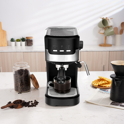 Universal Multi Pod Kahve Makinesi 2 Shot 1.25L 15 Bar Ayrılabilir Şeffaf Su Deposu