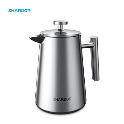 1000ml/34oz Vakumlu Kahve Makinesi Sıcak Tutma Çay Makinesi French Press LFGB
