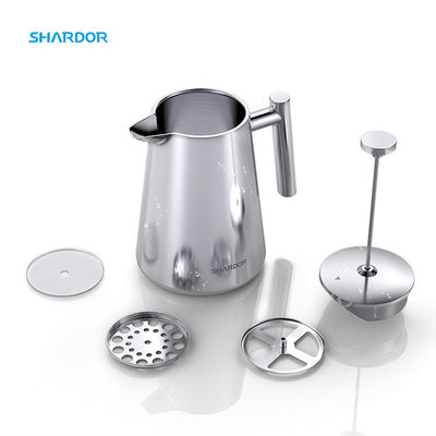 1000ml/34oz Vakumlu Kahve Makinesi Sıcak Tutma Çay Makinesi French Press LFGB