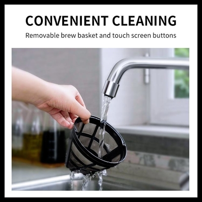 Otomatik Brew Küçük Damla Filtre Kahve Makinesi 1.5L Programlanabilir Evde Kullanım