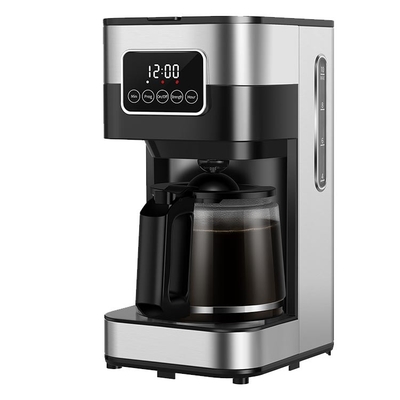 Otomatik Brew Küçük Damla Filtre Kahve Makinesi 1.5L Programlanabilir Evde Kullanım