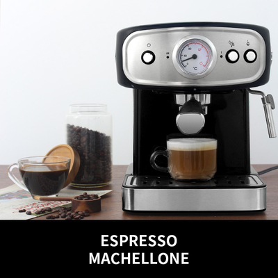 Otomatik Çok İşlevli Kahve Makinesi 1.5L 850W Damlama Önleyici Ticari Espresso Kahve Makinesi