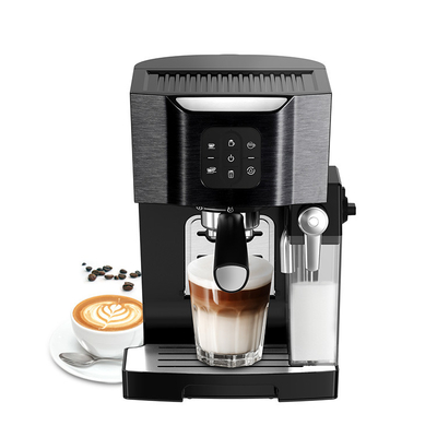 Süt Köpürtücü Tanklı Paslanmaz Çelik Espresso Kahve Makinesi