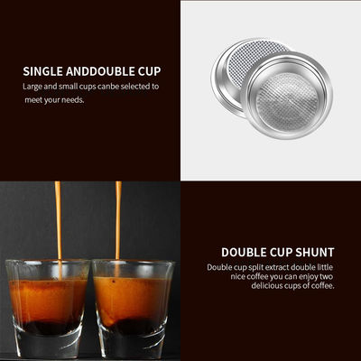 Shardor 15 Bar Basınçlı Espresso Makinesi 500W Çok Fonksiyonlu Kahve Makinesi