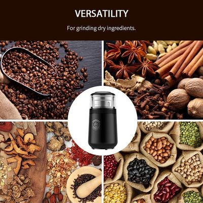Kaba Espresso Baharat Öğütücü Makinesi Taşınabilir Elektrikli Çok Fonksiyonlu EMC