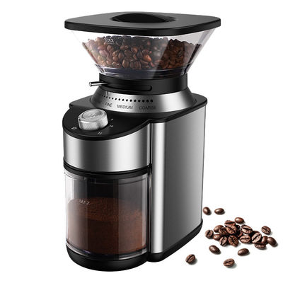 Küçük Konik Çapak Kahve Öğütücü Ayarlanabilir 19 Ayar Espresso Ticari Kahve Makineleri